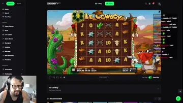 Crazy Le Cowboy Bonus 1.7k HIT. W BALLY W DEGEN