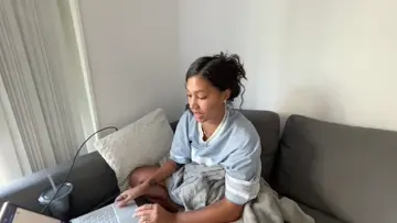 When you hope they forget about the work call