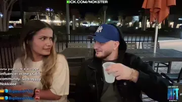 NOKSTERS DATE THROWS WATER ON HIM