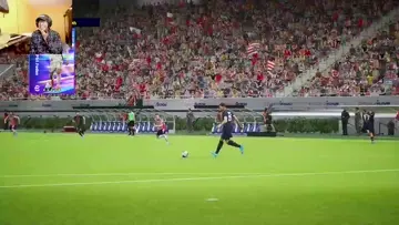 Caída por gol xd