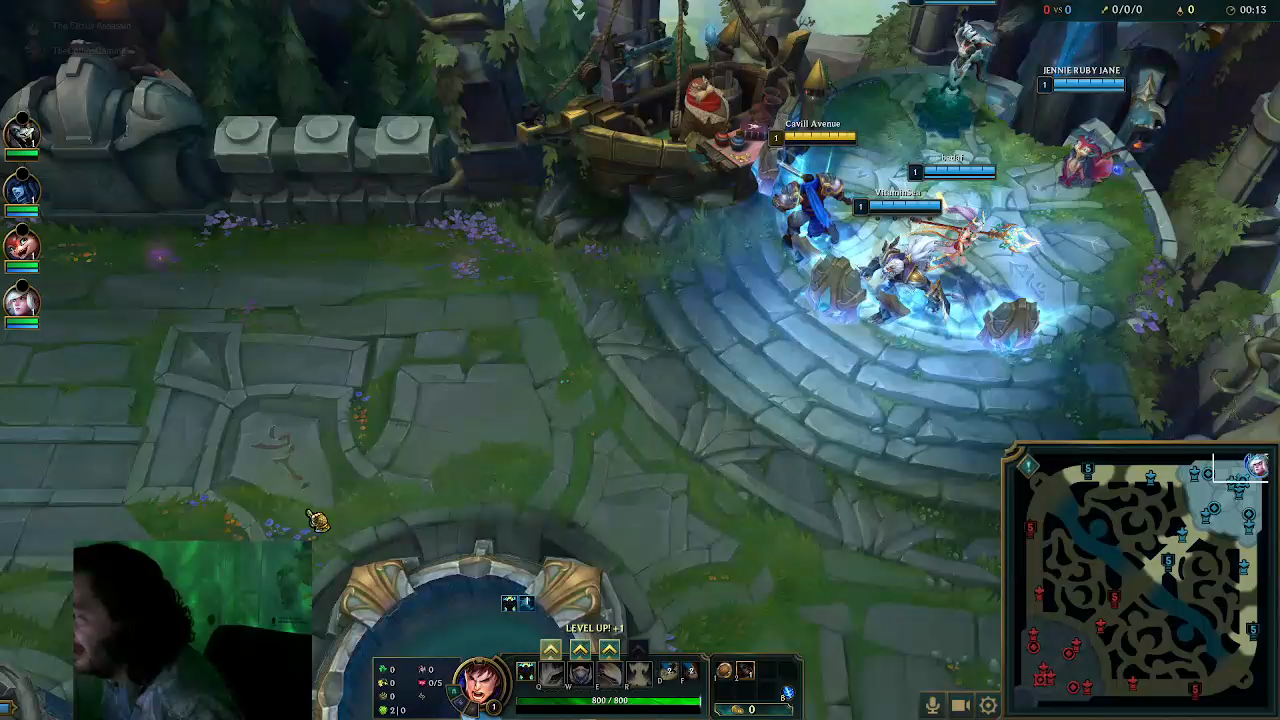 Trolling my jungler :P