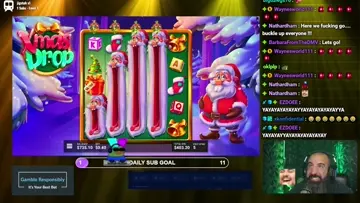 printing on xmas drop