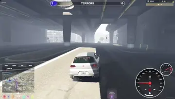 Cars going mad flipping on air