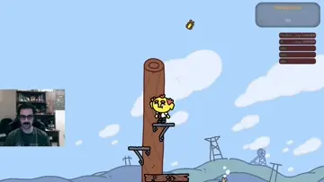 1st time fell through the chimney