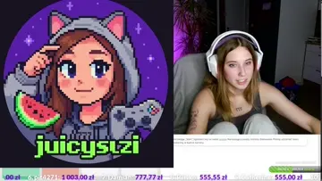 Suzi robi fikołka za hosta
