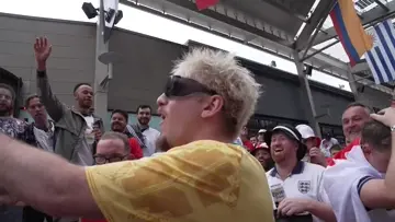 World Cup Beer Shower