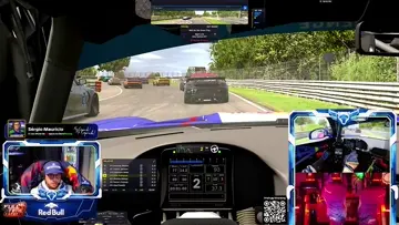 PORSCHE BLOCKING AND THEN REJOIN