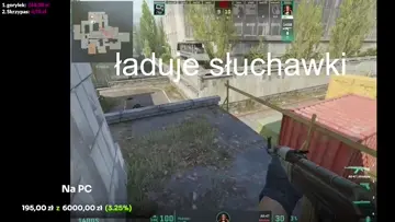 CS z rana jak śmietana, grind faceita