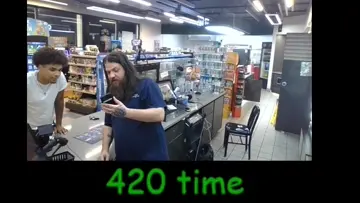 gas station