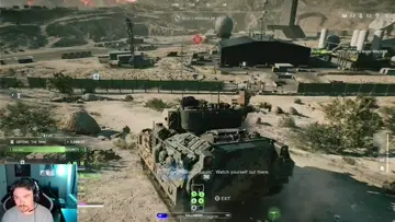 My tank fell through the map