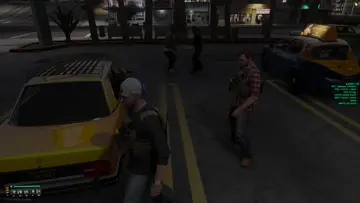 Foot Pursuit in the hood