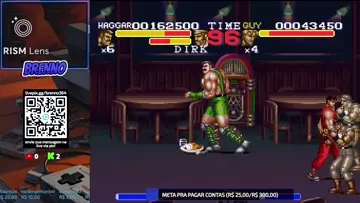 FINAL FIGHT 3 COM MAIS CAMPO DE VISAO
