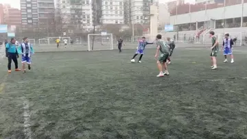 Golazoooooo para empatar el partido de cuartos