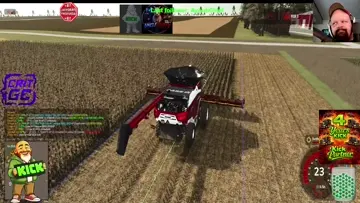 Southern Teaching How To Run Harvester !!