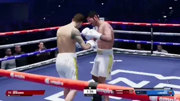 1-0 kO HEAVY HIT TO THE  STOMACH