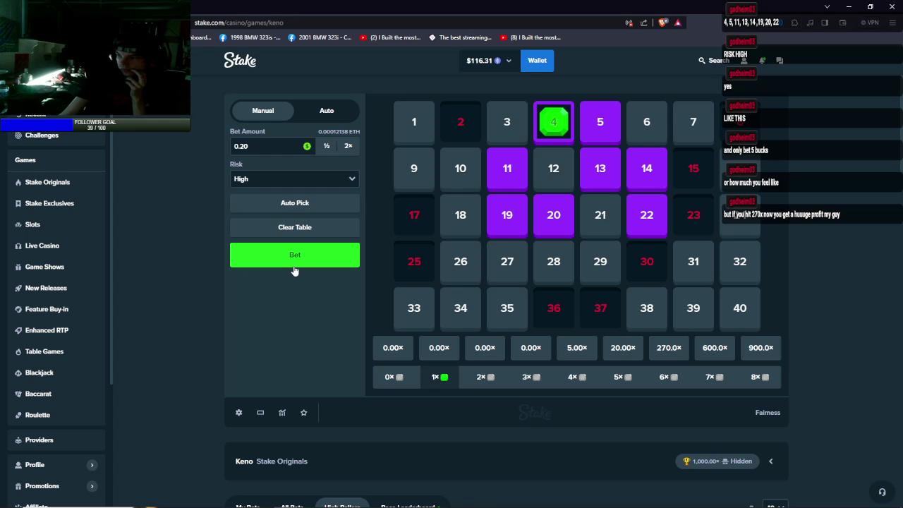 CRAZY 600x ON KEENO
