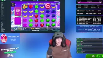 SWEET BONANZA 1k ,$9k hit