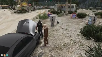 Jeb and Pred shocks a Babylonian dog