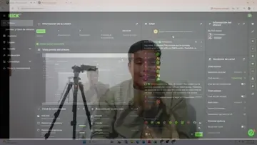aqui con mi kin en mi primer stream