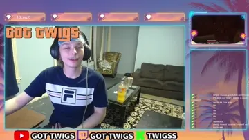 twigs accidently sips alc