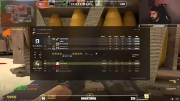 1vs4 deagle shots