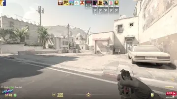 4 kills on pistol round DUST 2