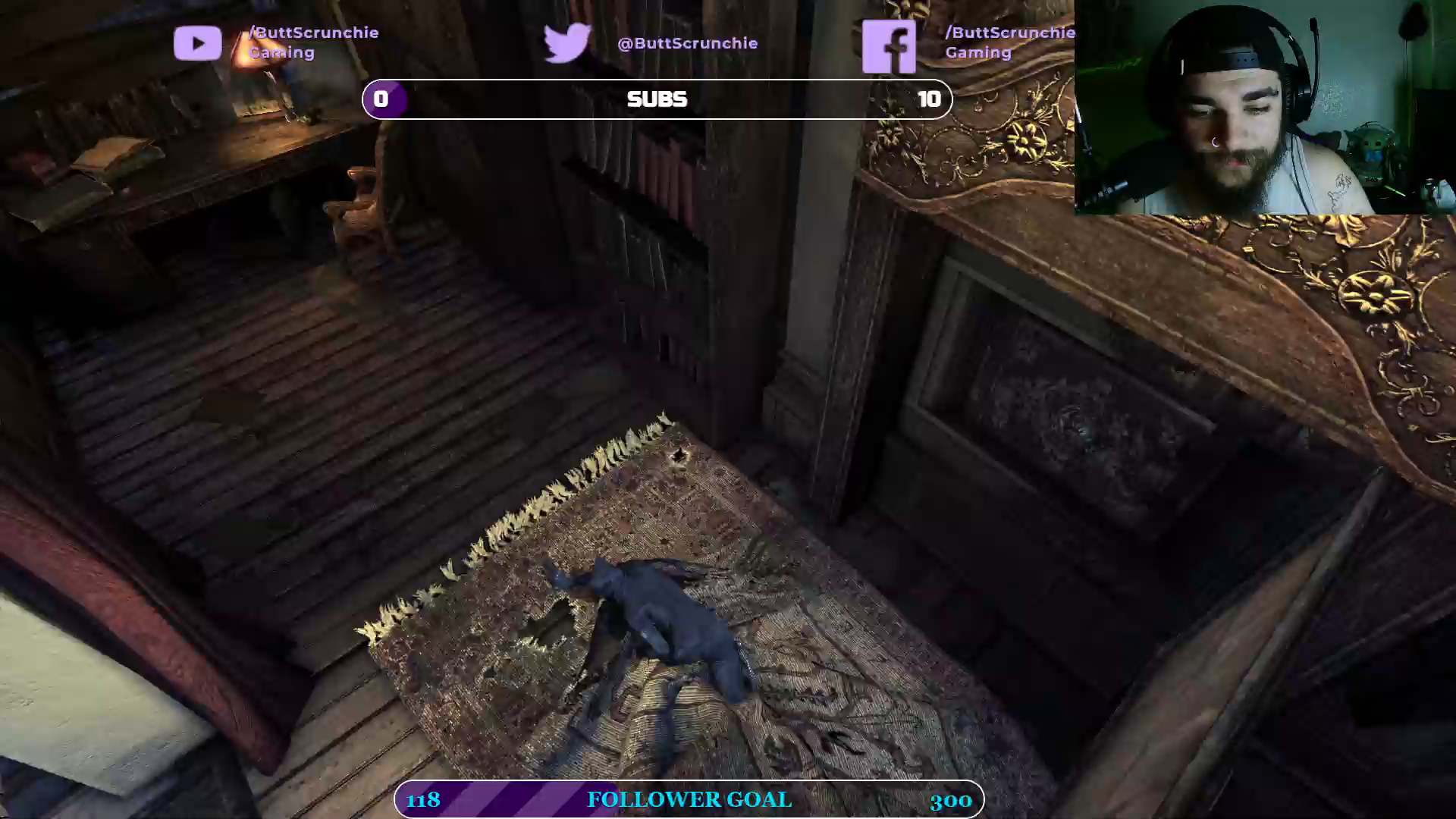 Rubber rug physics