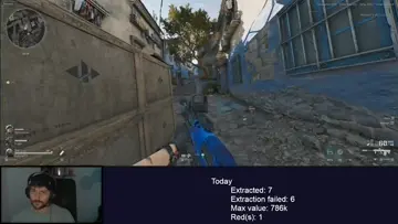 Knife kill through the smoke