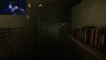la vieja se esta bañando