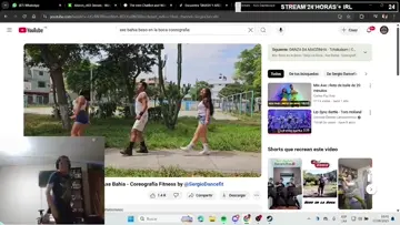 beso en la boca Baile cabro