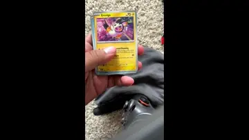 At least it was a shiny pokemon card!