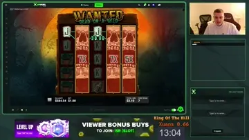 1.2K Down to 3k Win on Wanted!