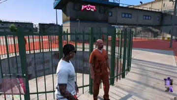 secne in jail withh dash