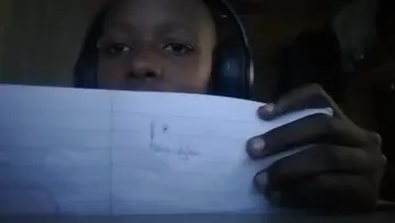 Vibing on a baby rap