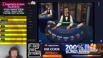 trip queens on blackjack.