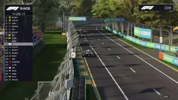 Final lap amazon overtake
