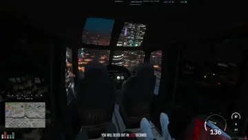 Late for dinner...