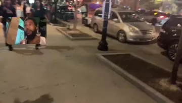 fine shit tying my shoes on the strip 🫶🏾