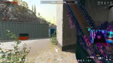 RAN PAST HIM LOL