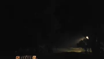 corona w/ lightning