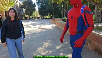 taking photos with fans