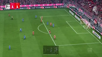 Bayern Munchin 2nd goal against Bayer Leverkusen