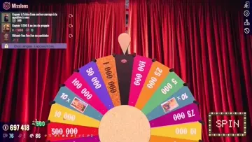je gagne 1000 000 a la roue