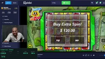 700$ WIN ON SUPER SIZED