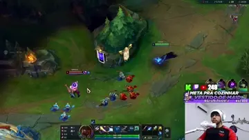 sendo baitado KKK