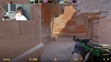 Ace in clutch 1v5 against lvl10 faceit