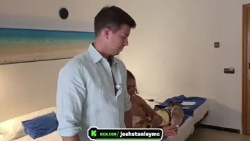 Josh get ready mit die girls