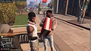 Diesel sent Ameer up but threaten him first
