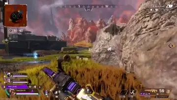 stuck em from the top rope!