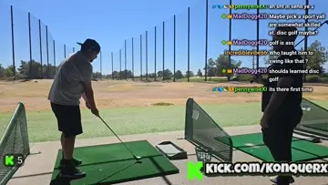 first time golfing what yall think